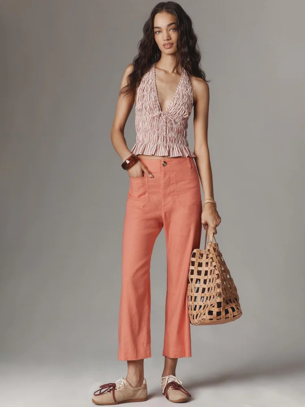Maeve Colette Cropped Ankle Jeans